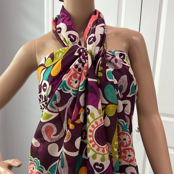 Sarong Cover Up Plum Crazy - Picture 7 of 10